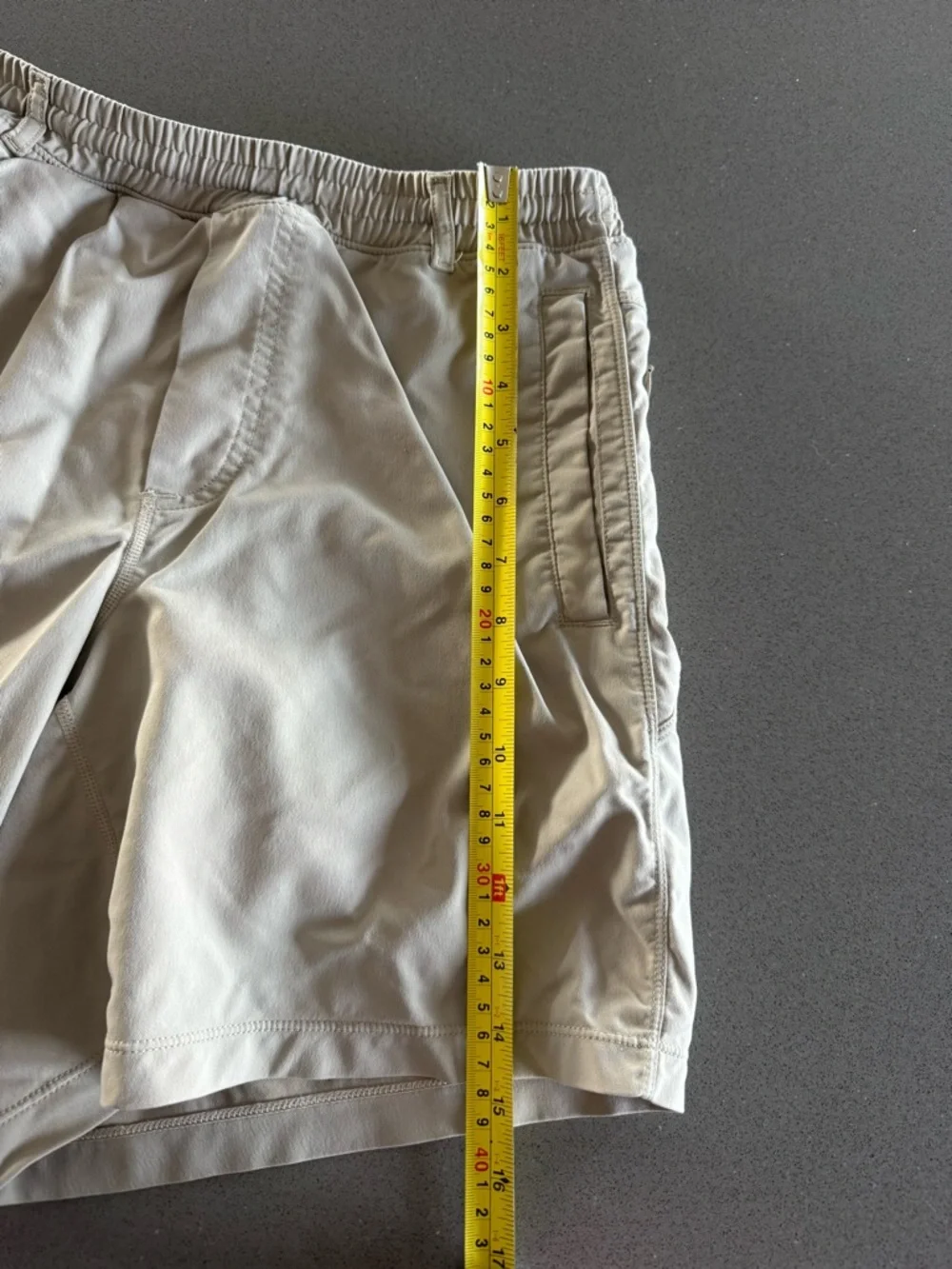 Birddogs Men’s Tan Performance Shorts size Medium - Picture 5 of 7